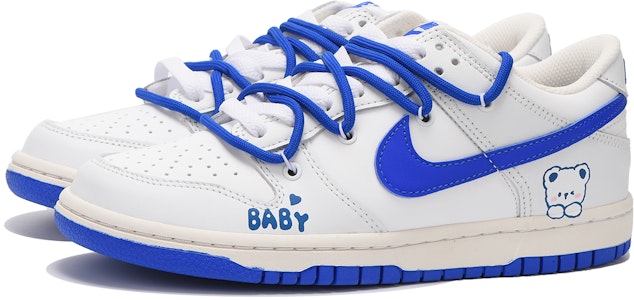 【定制鞋】Nike Dunk Low '可爱兔兔解构白' DH9765-105(Team59-女款蓝兔子) Lookbook 【定制鞋】Nike Dunk Low '可爱兔兔解构白' DH9765-105(Team59-女款蓝兔子)