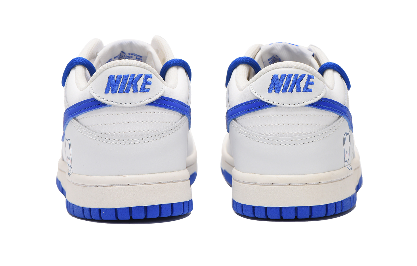 Shop 【定制鞋】Nike Dunk Low '可爱兔兔解构白' DH9765-105(Team59-女款蓝兔子)