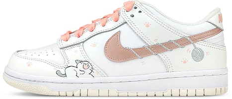 나이키 덩크 로우 '귀여운 냥낙서' (Nike Dunk Low '귀냥낙') DH9765-100(Team叁-女款粉猫线团SBOX) Buy 나이키 덩크 로우 '귀여운 냥낙서' (Nike Dunk Low '귀냥낙') DH9765-100(Team叁-女款粉猫线团SBOX)