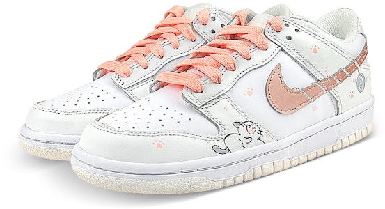 나이키 덩크 로우 '귀여운 냥낙서' (Nike Dunk Low '귀냥낙') DH9765-100(Team叁-女款粉猫线团SBOX) Lookbook 나이키 덩크 로우 '귀여운 냥낙서' (Nike Dunk Low '귀냥낙') DH9765-100(Team叁-女款粉猫线团SBOX)