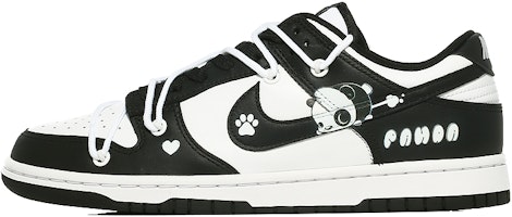 【客製球鞋】Nike Dunk Low 可愛俏皮 放屁熊貓 熊貓 經典外觀與現代流行結合 低筒 滑板鞋 男女同款 黑白 Buy 【客製球鞋】Nike Dunk Low 可愛俏皮 放屁熊貓 熊貓 經典外觀與現代流行結合 低筒 滑板鞋 男女同款 黑白