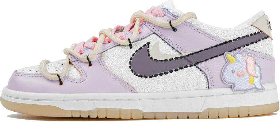 【カスタムシューズ】ナイキ ダンク ロー 'キュートパーティー ホワイト-パープル' DX3363-100(Team4-女款尤尼可) Buy 【カスタムシューズ】ナイキ ダンク ロー 'キュートパーティー ホワイト-パープル' DX3363-100(Team4-女款尤尼可)