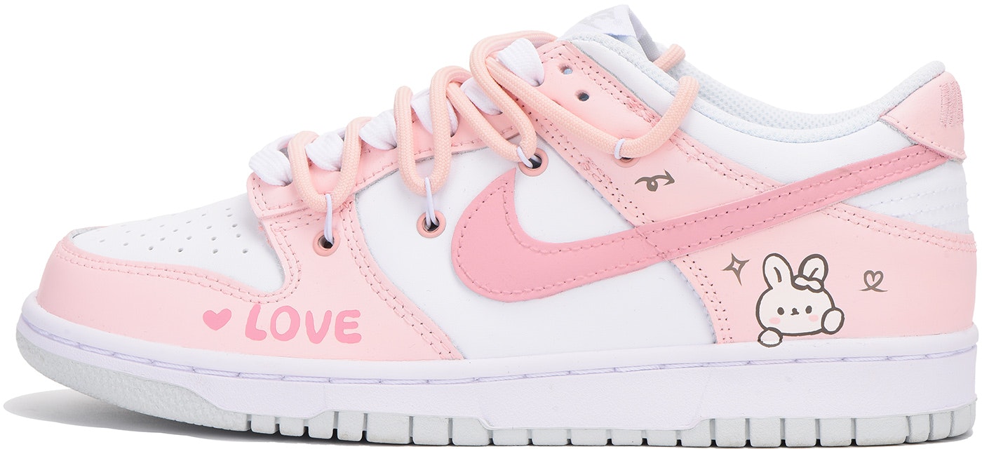 custom-shoes-nike-dunk-low-cute-pink