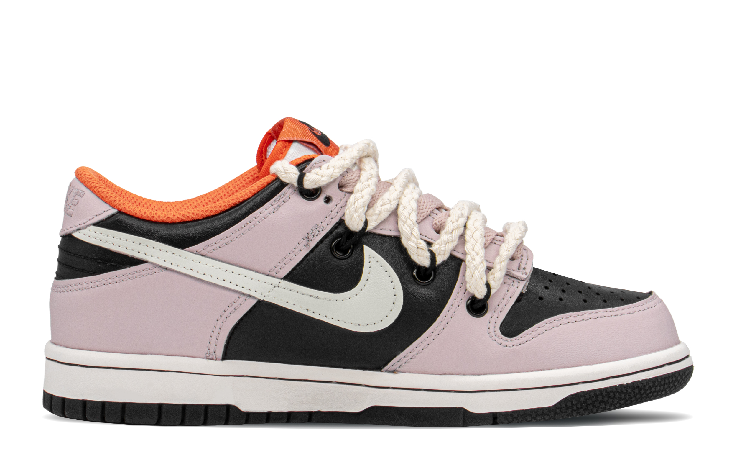 Order 나이키 덩크 로우 '큐트 스트릿 블랙핑크' (커스텀) DH9765-003(TeamA-DK休闲猫S-BOX)
