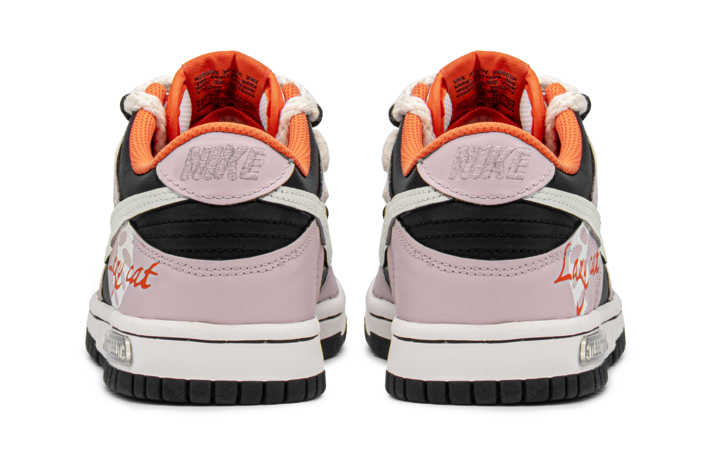 Shop 나이키 덩크 로우 '큐트 스트릿 블랙핑크' (커스텀) DH9765-003(TeamA-DK休闲猫S-BOX)