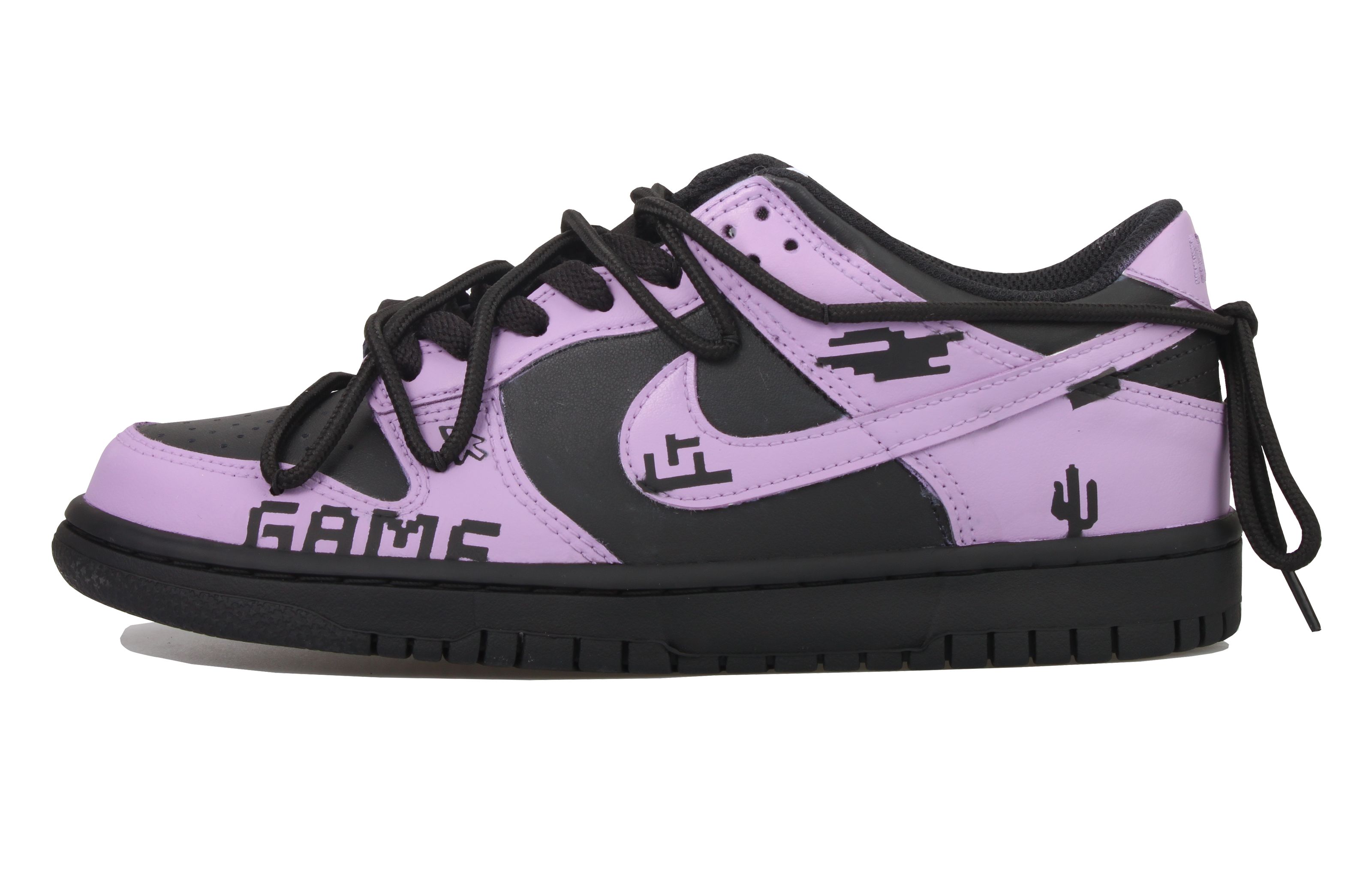 Buy 【カスタムシューズ】 ナイキ ダンク ロー『サイバー eスポーツ ブラック パープル』 FD1232-001(Team33-赛博电竞-女款）