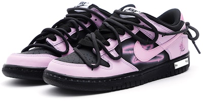 나이키 덩크 로우 '사이버 네온 블랙핑크' (커스텀) FD1232-001(Team15-霓虹星际) Lookbook 나이키 덩크 로우 '사이버 네온 블랙핑크' (커스텀) FD1232-001(Team15-霓虹星际)