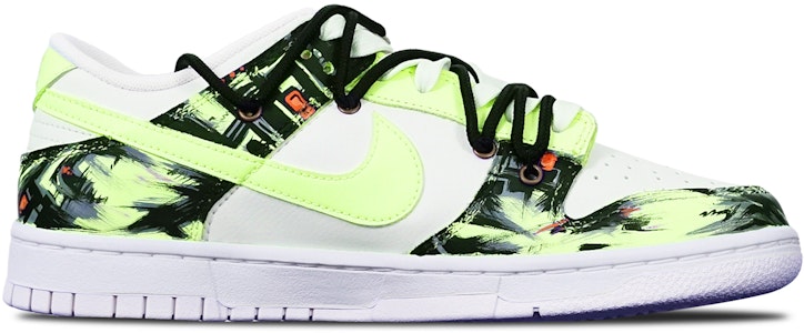 【カスタムシューズ】ナイキ ダンク ロー 'サイバーパンク抽象グラフィティ黄白' DH9765-100(TeamT-赛博涂鸦黄白S-BOX) Order 【カスタムシューズ】ナイキ ダンク ロー 'サイバーパンク抽象グラフィティ黄白' DH9765-100(TeamT-赛博涂鸦黄白S-BOX)