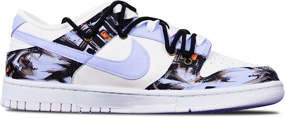 Zapatillas Nike Dunk Low 'Cyberpunk Abstract Graffiti' Custom DH9765-100(TeamT-赛博涂鸦紫白S-BOX) Order Zapatillas Nike Dunk Low 'Cyberpunk Abstract Graffiti' Custom DH9765-100(TeamT-赛博涂鸦紫白S-BOX)