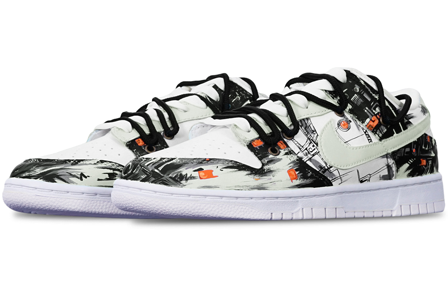 [Custom Shoes] Nike Dunk Low 'Cyberpunk Abstract Graffiti' 圖 3