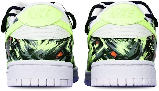 【カスタムシューズ】ナイキ ダンク ロー 'サイバーパンク抽象グラフィティ黄白' DH9765-100(TeamT-赛博涂鸦黄白S-BOX) Shop 【カスタムシューズ】ナイキ ダンク ロー 'サイバーパンク抽象グラフィティ黄白' DH9765-100(TeamT-赛博涂鸦黄白S-BOX)