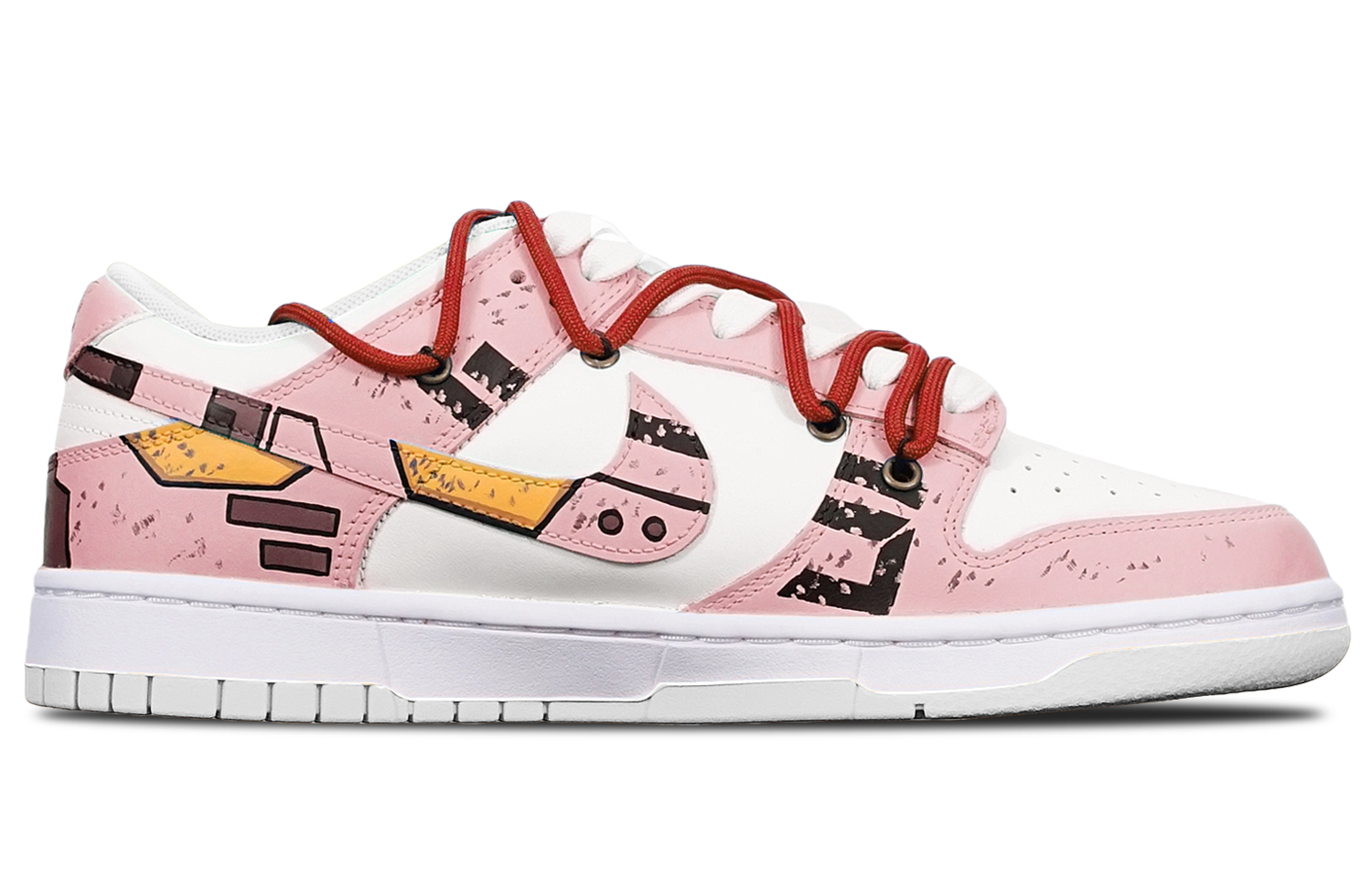 [Custom Shoes] Nike Dunk Low 'Cyberpunk Battle-Damaged 2 Gundam Mechanical Deconstruction' 圖 2