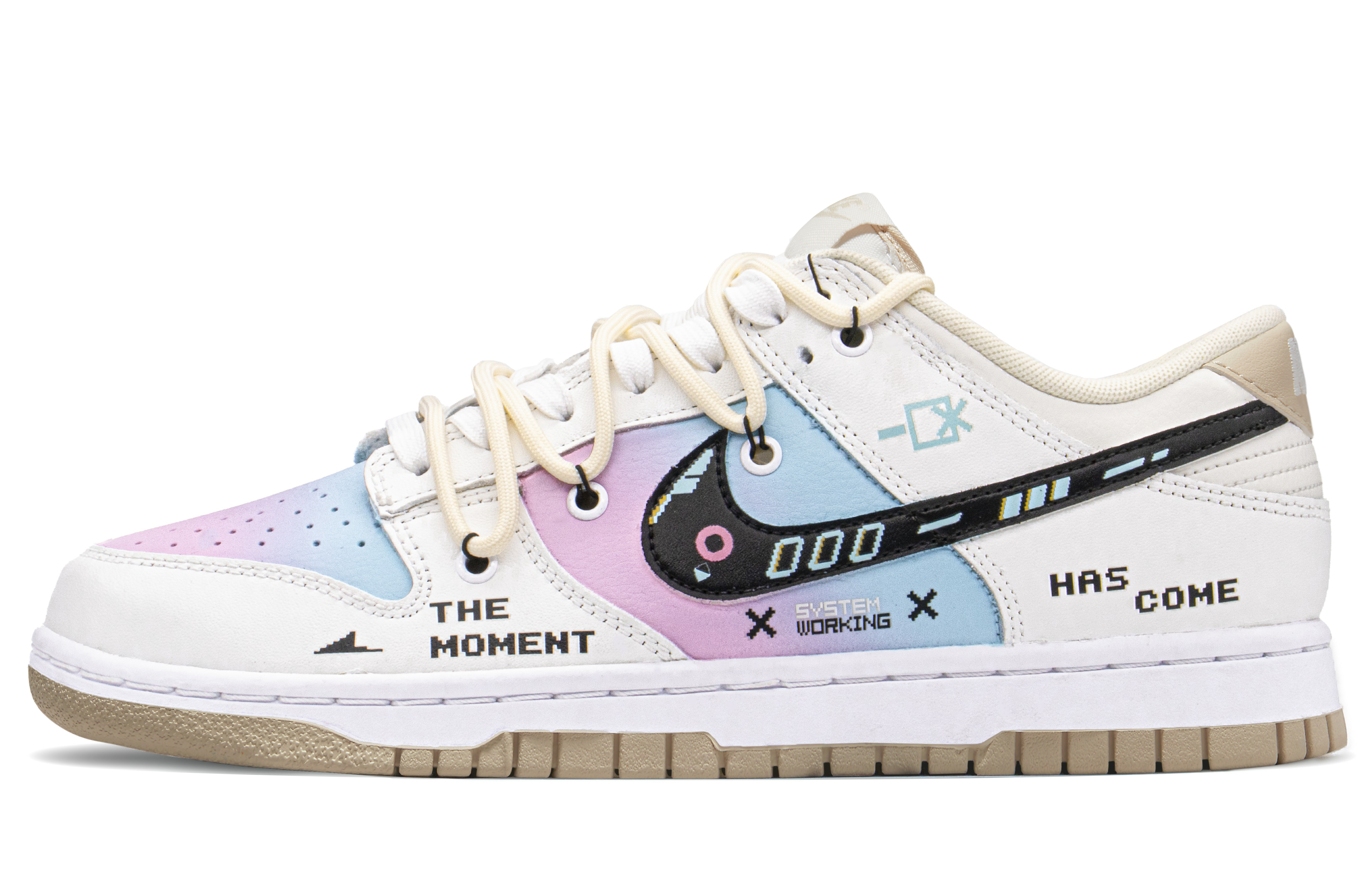 Buy [Zapatillas Personalizadas] Nike Dunk Low 'Cyberpunk Azul-Rosa Degradado' DV0831-003(TeamA-DK心动时刻)