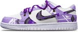 Buy 【定制球鞋】 Nike Dunk Low 賽博朋克 機械風 解構 特殊鞋盒 低幫 板鞋 GS 紫白色