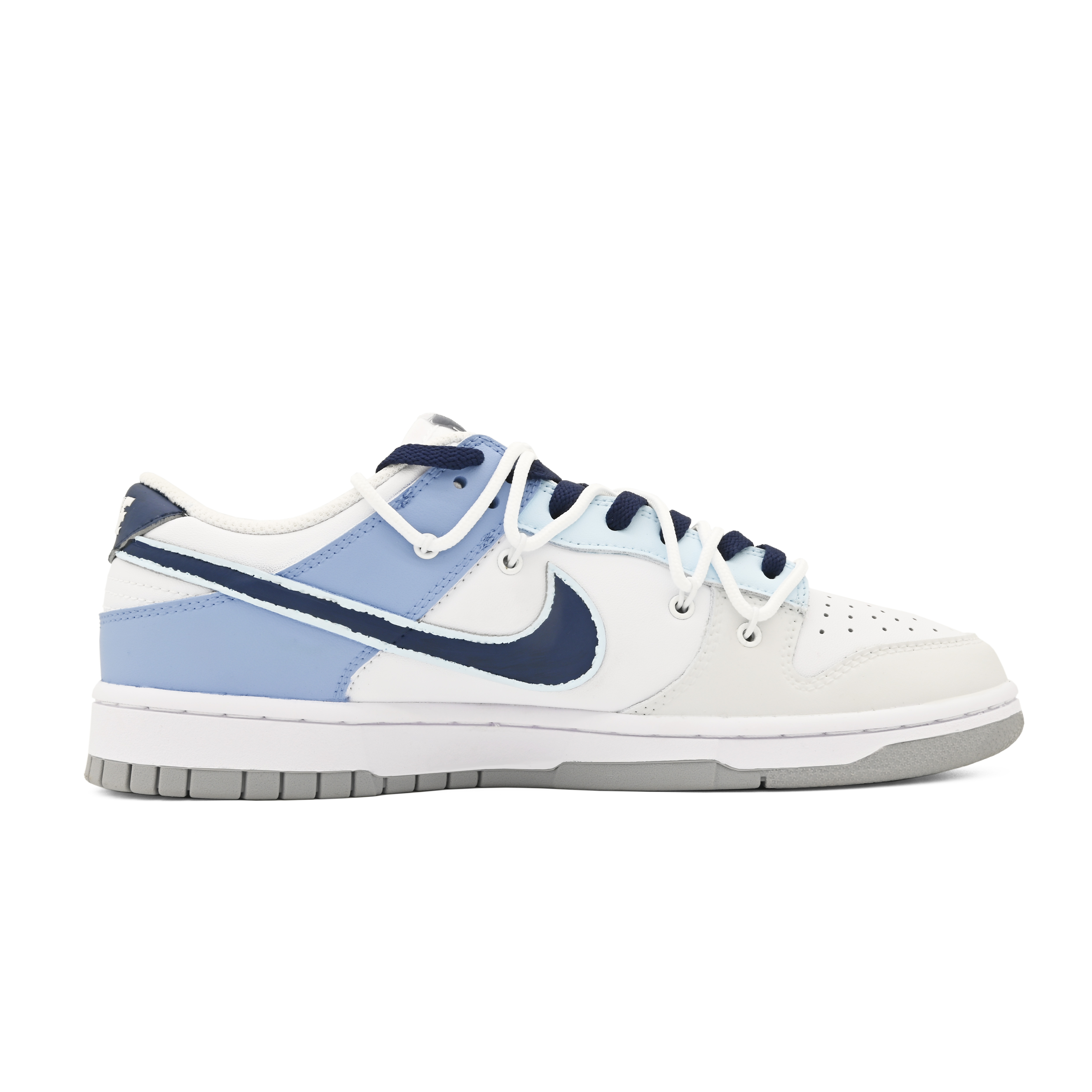 Lookbook [Zapatillas Personalizadas] Nike Dunk Low 'Cyberpunk Galaxy Azul Blanco' DH9765-102(Team63-宇宙星河)