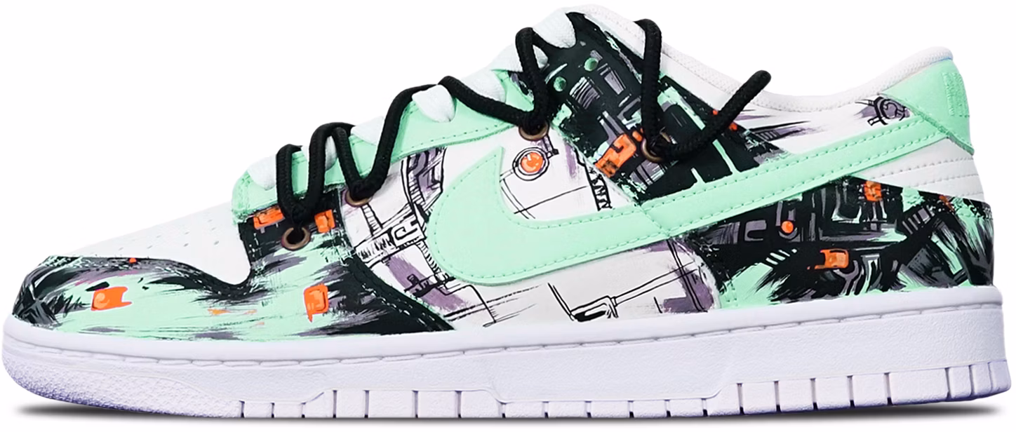 custom-shoes-nike-dunk-low-cyberpunk-graffiti