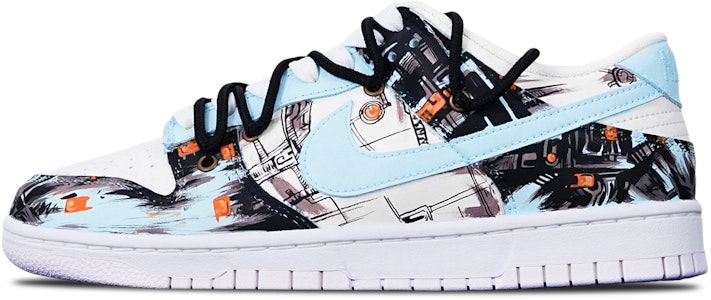 Zapatillas Nike Dunk Low 'Cyberpunk Graffiti Azul Blanco' DH9765-100(TeamT-赛博涂鸦蓝白S-BOX) Buy Zapatillas Nike Dunk Low 'Cyberpunk Graffiti Azul Blanco' DH9765-100(TeamT-赛博涂鸦蓝白S-BOX)