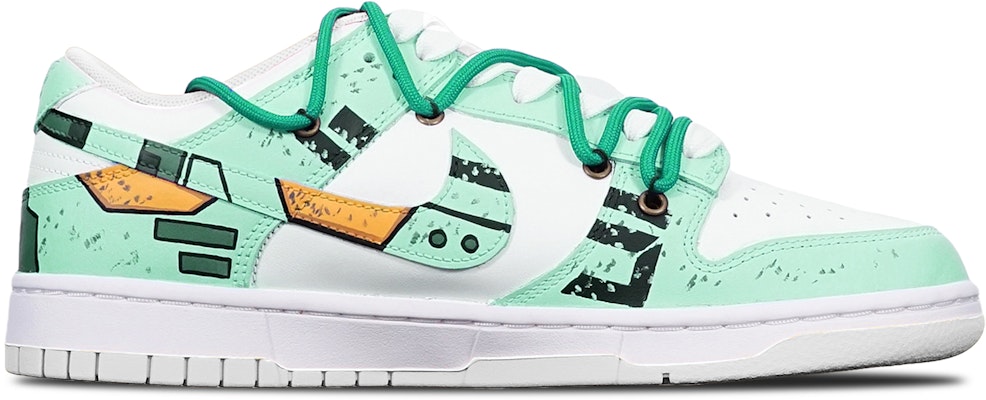 나이키 덩크 로우 '사이버펑크 건담 해체 녹백' (59 characters) DH9765-100(TeamT-战损II绿白S-BOX) Order 나이키 덩크 로우 '사이버펑크 건담 해체 녹백' (59 characters) DH9765-100(TeamT-战损II绿白S-BOX)