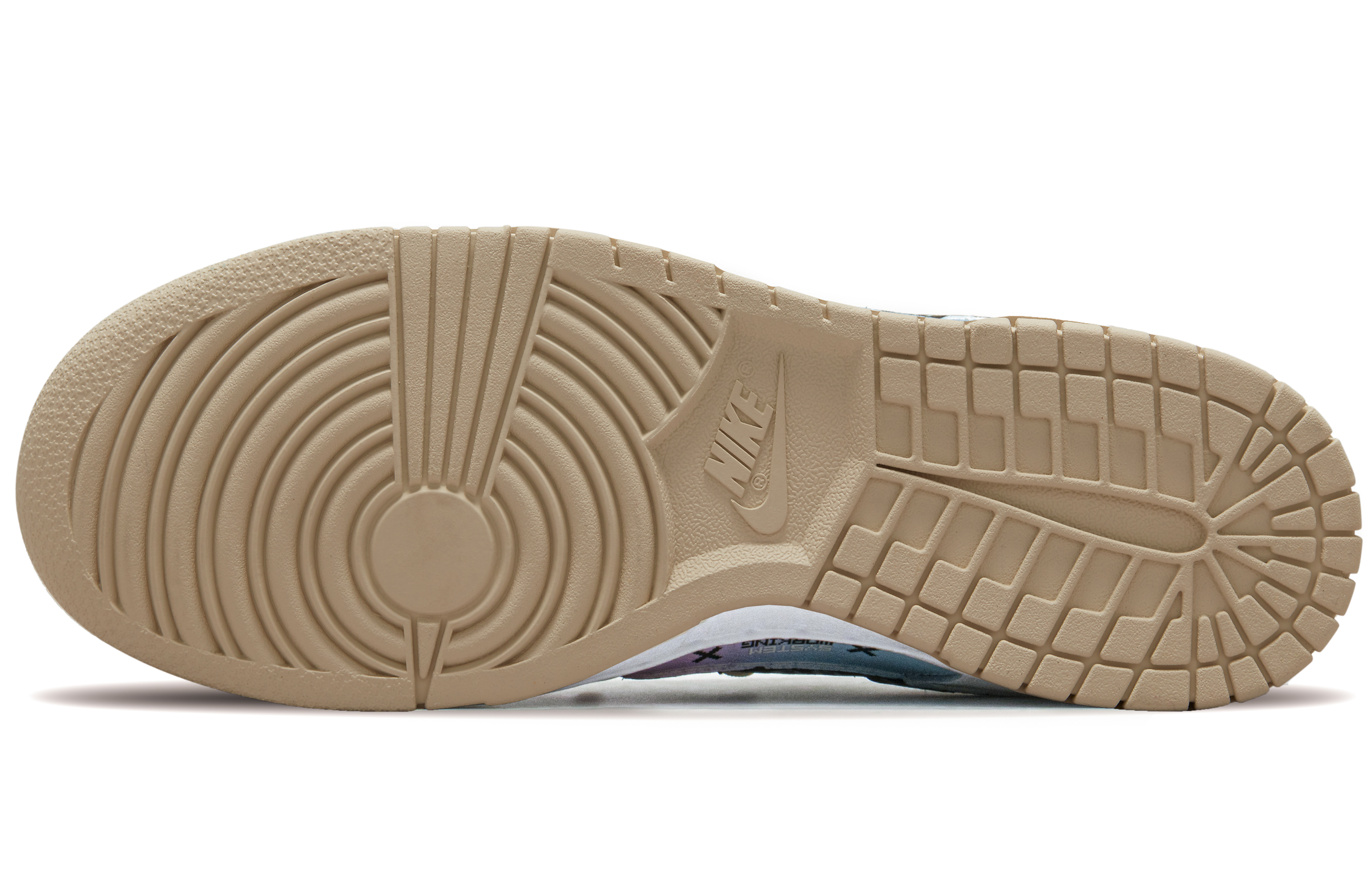 Shop [カスタムシューズ] ナイキ ダンク ロー 'サイバーパンク マシュマロ グラデーション' DV0831-003(TeamA-DK心动时刻S-BOX)