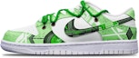 Buy 【定制球鞋】Nike Dunk Low 賽博朋克 戰損高達機械風 解構 特殊鞋盒 復古 低幫 板鞋 GS 蘋果綠