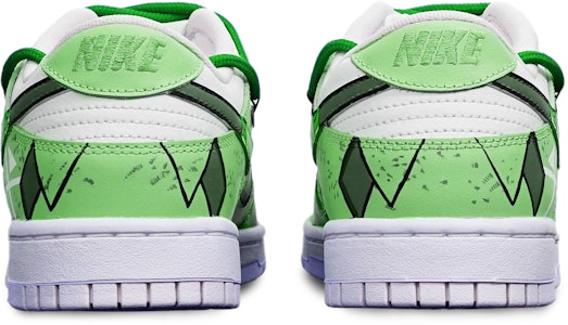 【定制球鞋】Nike Dunk Low 賽博朋克 戰損高達機械風 解構 特殊鞋盒 復古 低幫 板鞋 GS 蘋果綠 Shop 【定制球鞋】Nike Dunk Low 賽博朋克 戰損高達機械風 解構 特殊鞋盒 復古 低幫 板鞋 GS 蘋果綠