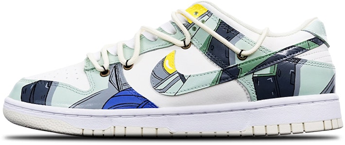 Zapatillas Nike Dunk Low 'Cyberpunk Mobile Suit Zaku Vibe' DJ6188-100(TeamT-扎古绿白黄S-BOX) Buy Zapatillas Nike Dunk Low 'Cyberpunk Mobile Suit Zaku Vibe' DJ6188-100(TeamT-扎古绿白黄S-BOX)