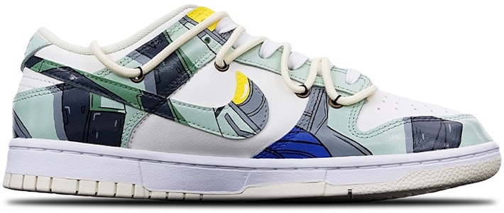 Zapatillas Nike Dunk Low 'Cyberpunk Mobile Suit Zaku Vibe' DJ6188-100(TeamT-扎古绿白黄S-BOX) Order Zapatillas Nike Dunk Low 'Cyberpunk Mobile Suit Zaku Vibe' DJ6188-100(TeamT-扎古绿白黄S-BOX)