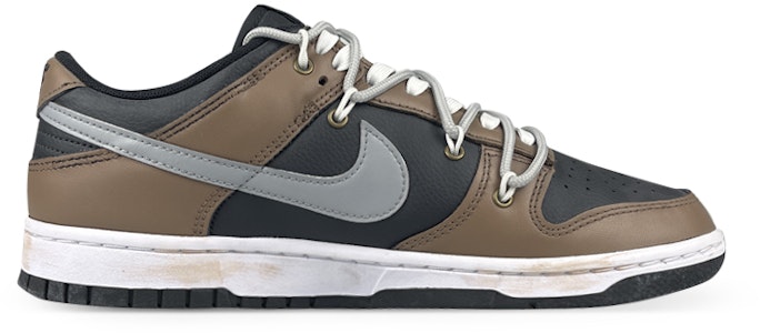 【定制球鞋】 Nike Dunk Low 賽博朋克 Led勾 摩卡 笑臉 金屬扣 低幫 板鞋 GS 黑棕色 Lookbook 【定制球鞋】 Nike Dunk Low 賽博朋克 Led勾 摩卡 笑臉 金屬扣 低幫 板鞋 GS 黑棕色