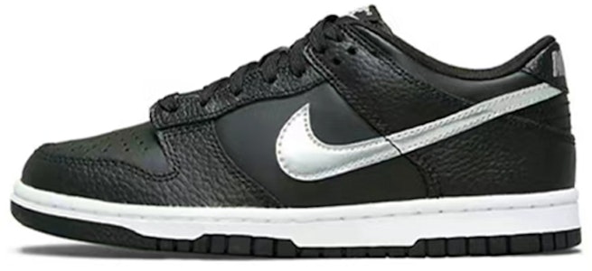 【定制球鞋】 Nike Dunk Low 賽博朋克 Led勾 摩卡 笑臉 金屬扣 低幫 板鞋 GS 黑棕色 1