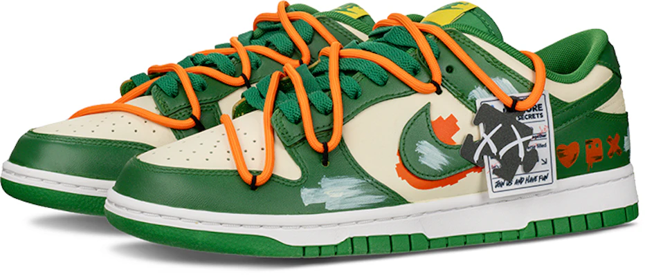 【客製化球鞋】 Nike Dunk Low 愛死機 賽博龐克 戶外 髒髒鞋 解構 筆刷塗鴉 復古做舊 低筒 板鞋 男款 橙綠 Shop 【客製化球鞋】 Nike Dunk Low 愛死機 賽博龐克 戶外 髒髒鞋 解構 筆刷塗鴉 復古做舊 低筒 板鞋 男款 橙綠