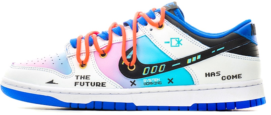 나이키 덩크 로우 '사이버펑크 픽셀 솜사탕' (커스텀) DD1391-001(TeamA-DKL蓝男女款OW棉花糖) Buy 나이키 덩크 로우 '사이버펑크 픽셀 솜사탕' (커스텀) DD1391-001(TeamA-DKL蓝男女款OW棉花糖)