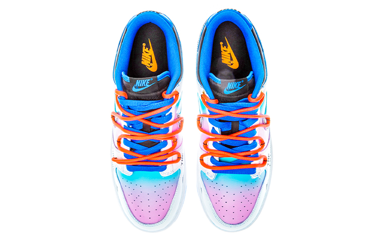 Shop 나이키 덩크 로우 '사이버펑크 픽셀 솜사탕' (커스텀) DD1391-001(TeamA-DKL蓝男女款OW棉花糖)
