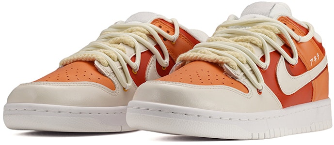 나이키 덩크 로우 '사이버펑크 레트로' (커스텀) DH9765-100(TeamE-女款赛博朋克红橙白) Lookbook 나이키 덩크 로우 '사이버펑크 레트로' (커스텀) DH9765-100(TeamE-女款赛博朋克红橙白)