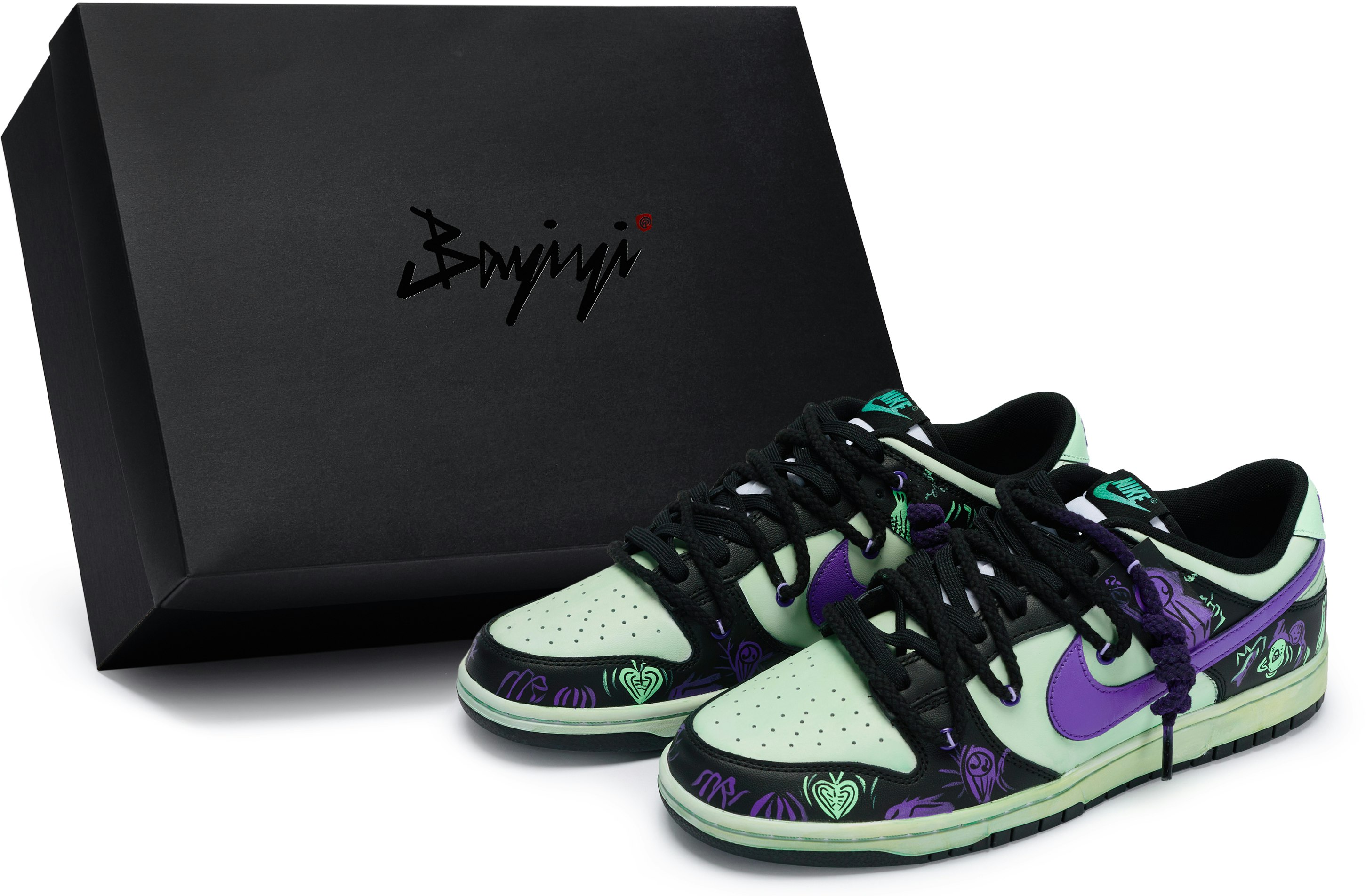 custom-shoes-nike-dunk-low-cyberpunk-spirited-green-dd-1391-100-454005