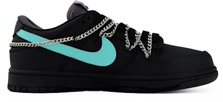 【訂製球鞋】Nike Dunk Low 解構 流行復古 街頭 賽博龐克 蒂芙尼 多巴胺 低筒 滑板鞋 男款 黑綠 Order 【訂製球鞋】Nike Dunk Low 解構 流行復古 街頭 賽博龐克 蒂芙尼 多巴胺 低筒 滑板鞋 男款 黑綠