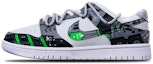Buy 【カスタムシューズ】ナイキ ダンク ロー「サイバーパンクバイブ」 DH9765-100(TeamT-机械白灰绿S-BOX)