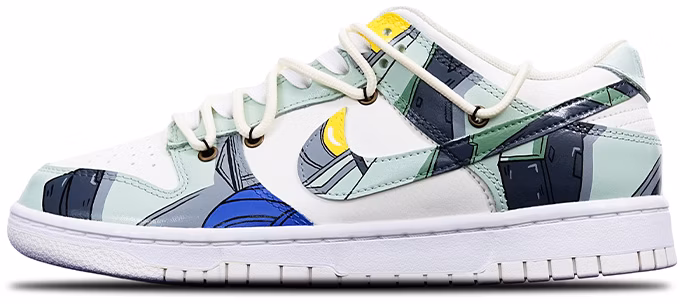 custom-shoes-nike-dunk-low-cyberpunk-zaku-vibe