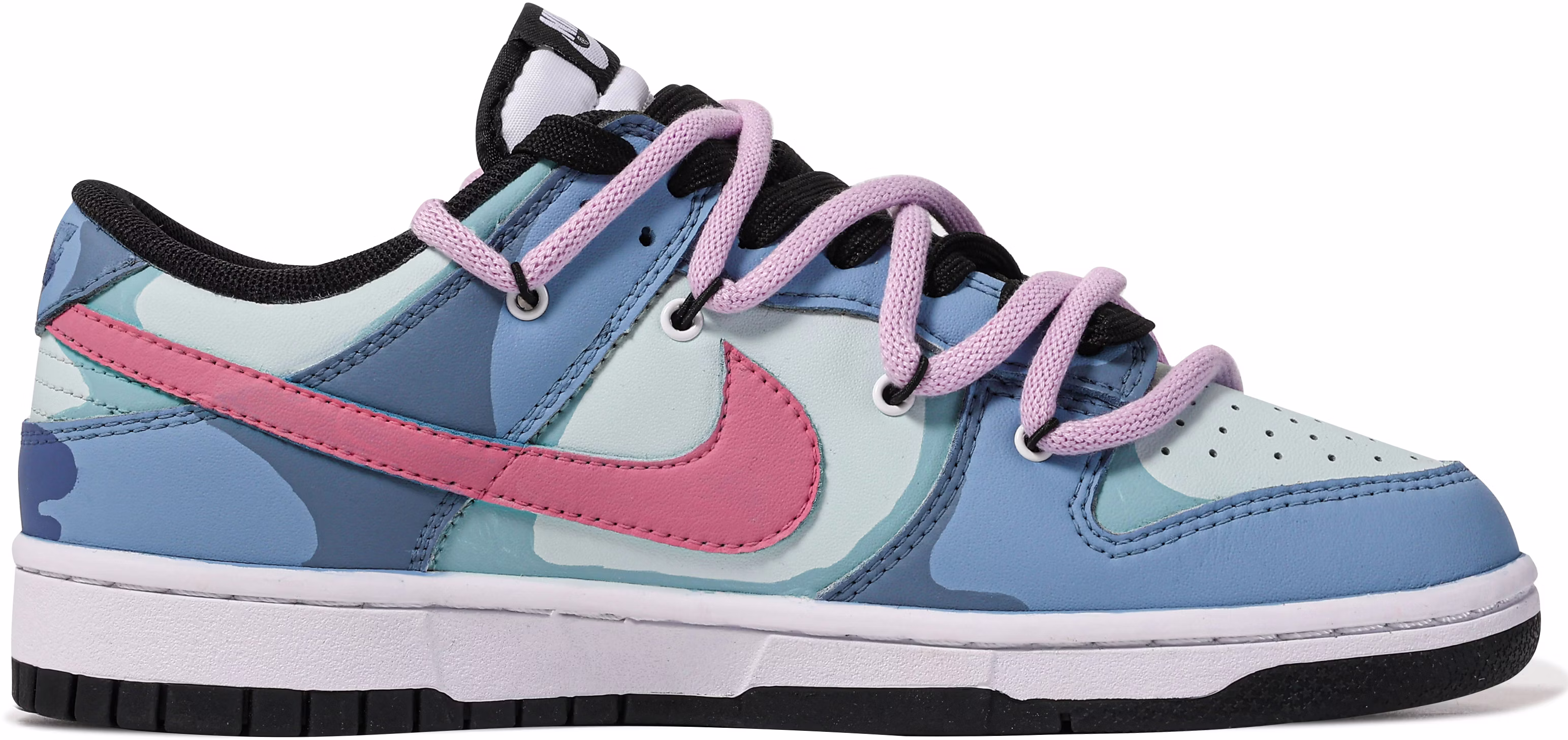 custom-shoes-nike-dunk-low-da-vinci-blue-purple