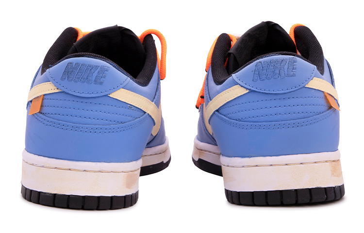 Shop 【定制鞋款】耐克Dunk Low '达芬奇蓝橙涂鸦' DH9765-002(TeamM-女款橘子海)