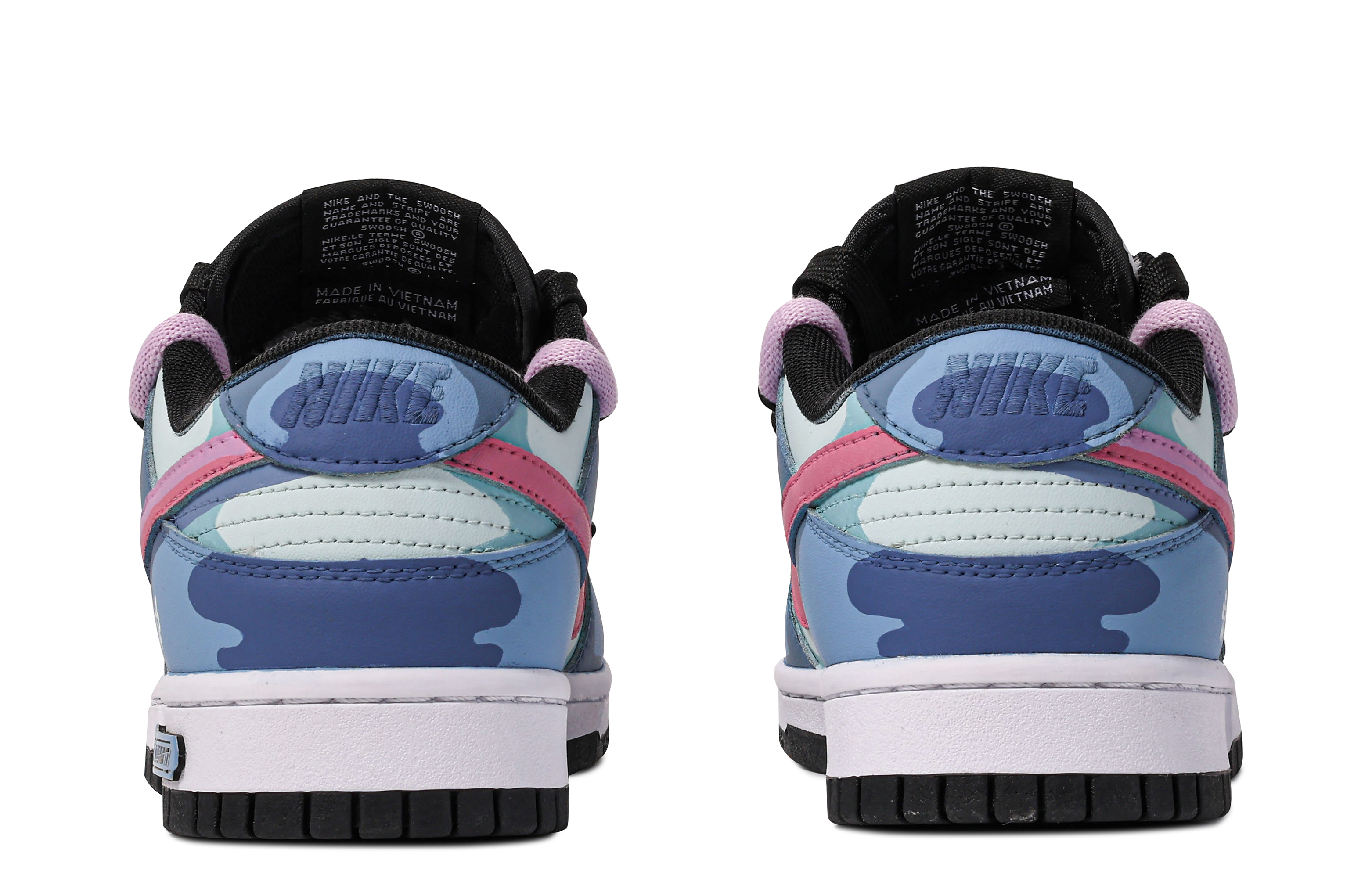 [Custom Shoes] Nike Dunk Low 'Da Vinci Blue Purple Graffiti' 圖 5