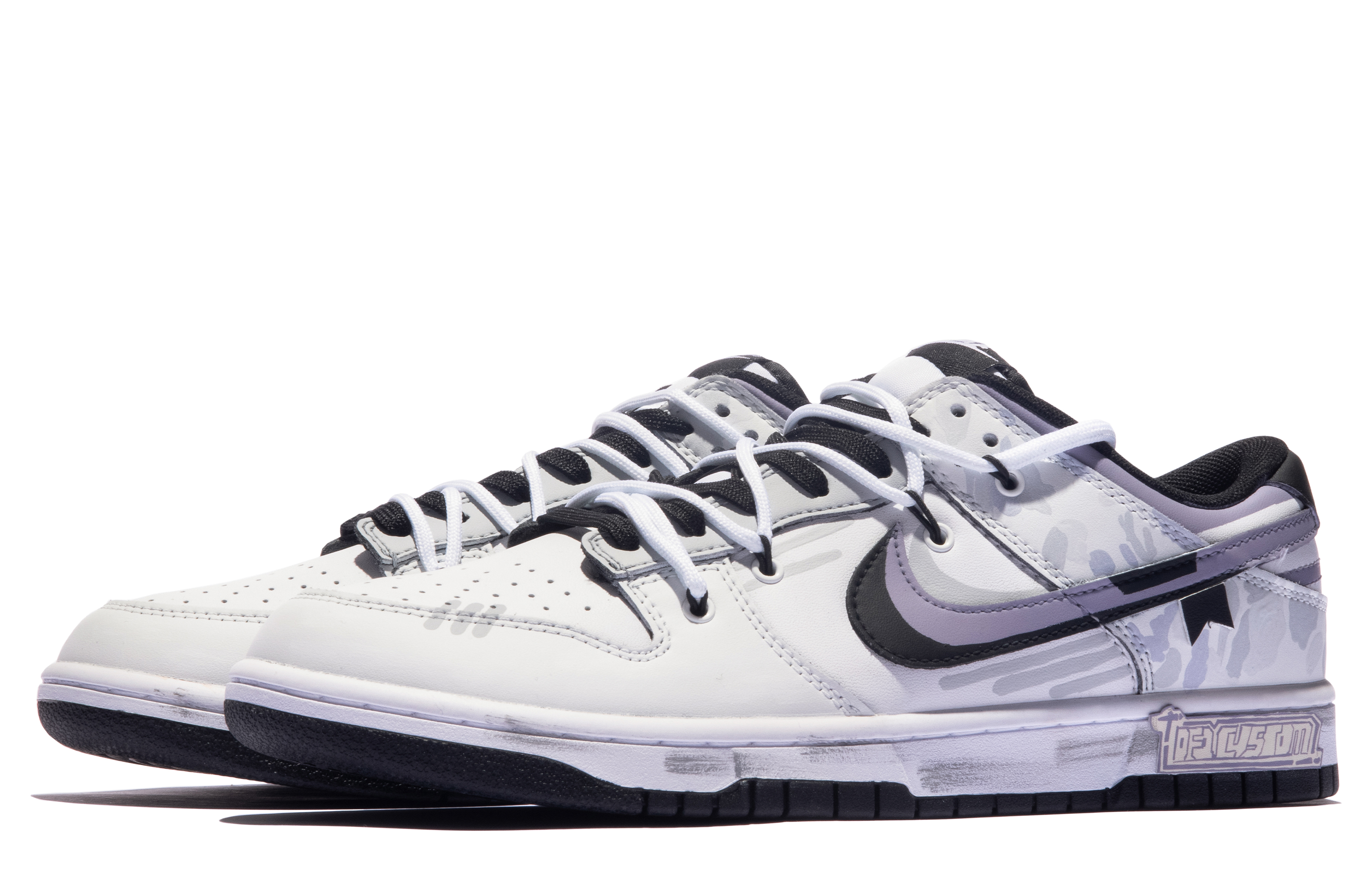 Lookbook [Kasut Tersuai] Nike Dunk Low 'Da Vinci Camo' CW1590-100(TeamM-女款特种使命S-BOX)