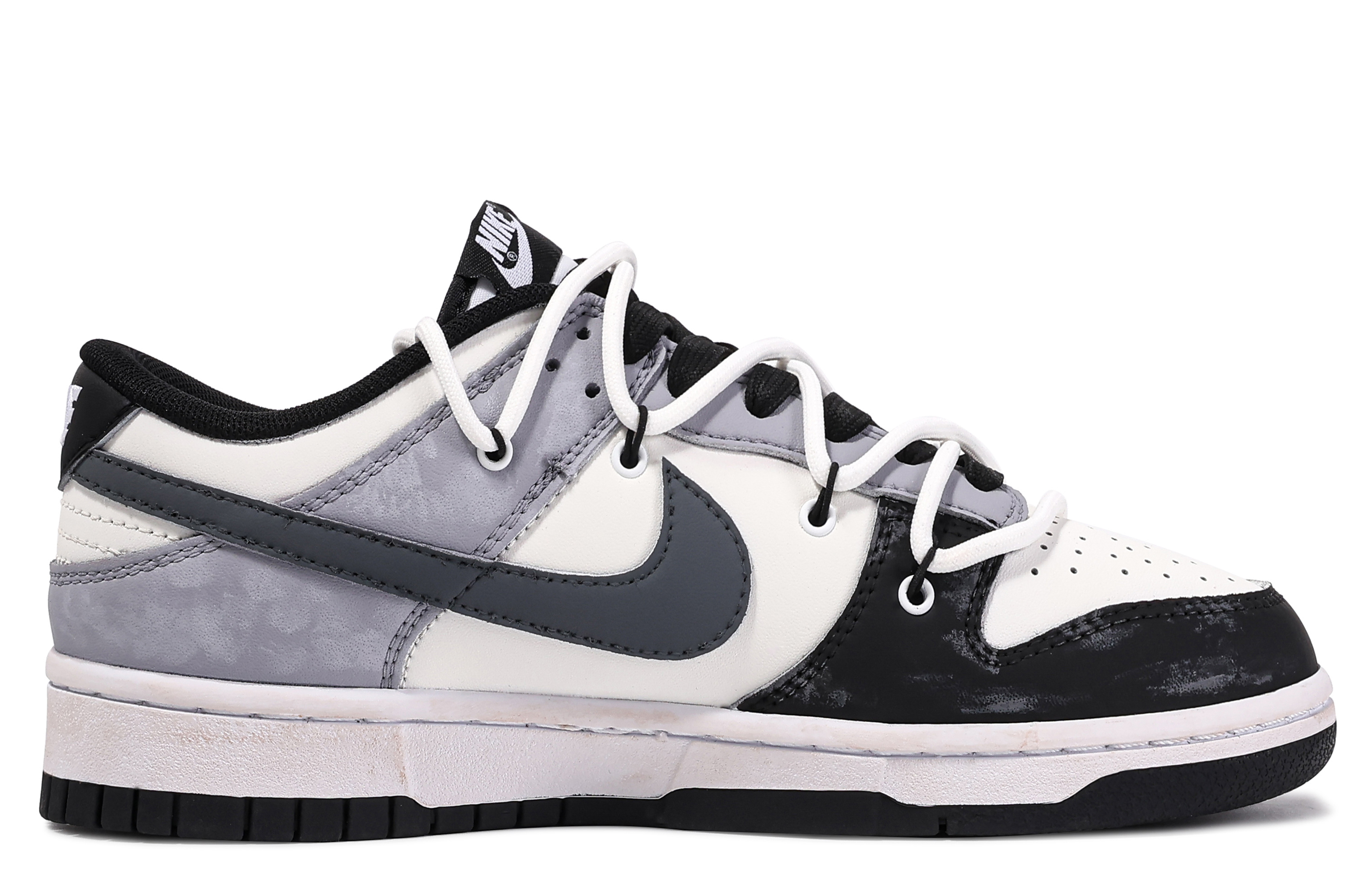 Order [Kasut Custom] Nike Dunk Low 'Da Vinci Custom - Pengembangan Kota' DD1391-100(TeamM-城市扩张-BOX)