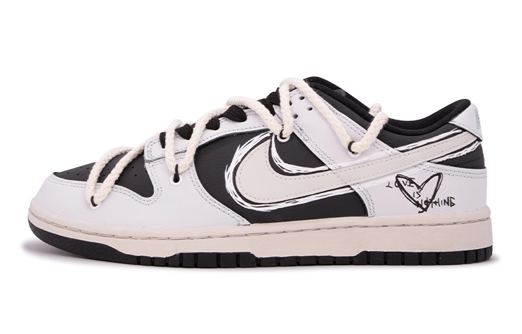 Buy Zapatillas Nike Dunk Low 'Da Vinci Custom - Corazón Minimalista Graffiti' DH9765-002(TeamM-女款极简爱心)