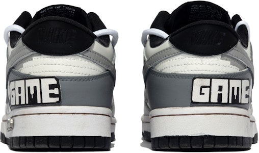 ナイキ ダンク Low カスタム "ダ・ヴィンチ" (黒/白/灰) DD1391-100(TeamM-男款复古电玩S-BOX) Shop ナイキ ダンク Low カスタム "ダ・ヴィンチ" (黒/白/灰) DD1391-100(TeamM-男款复古电玩S-BOX)