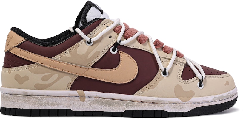 【定制球鞋】Nike Dunk Low 達文西定制 禮盒 半杯冰美式 復古 簡約 百搭 舒適 低筒 板鞋 GS 棕紅 Lookbook 【定制球鞋】Nike Dunk Low 達文西定制 禮盒 半杯冰美式 復古 簡約 百搭 舒適 低筒 板鞋 GS 棕紅