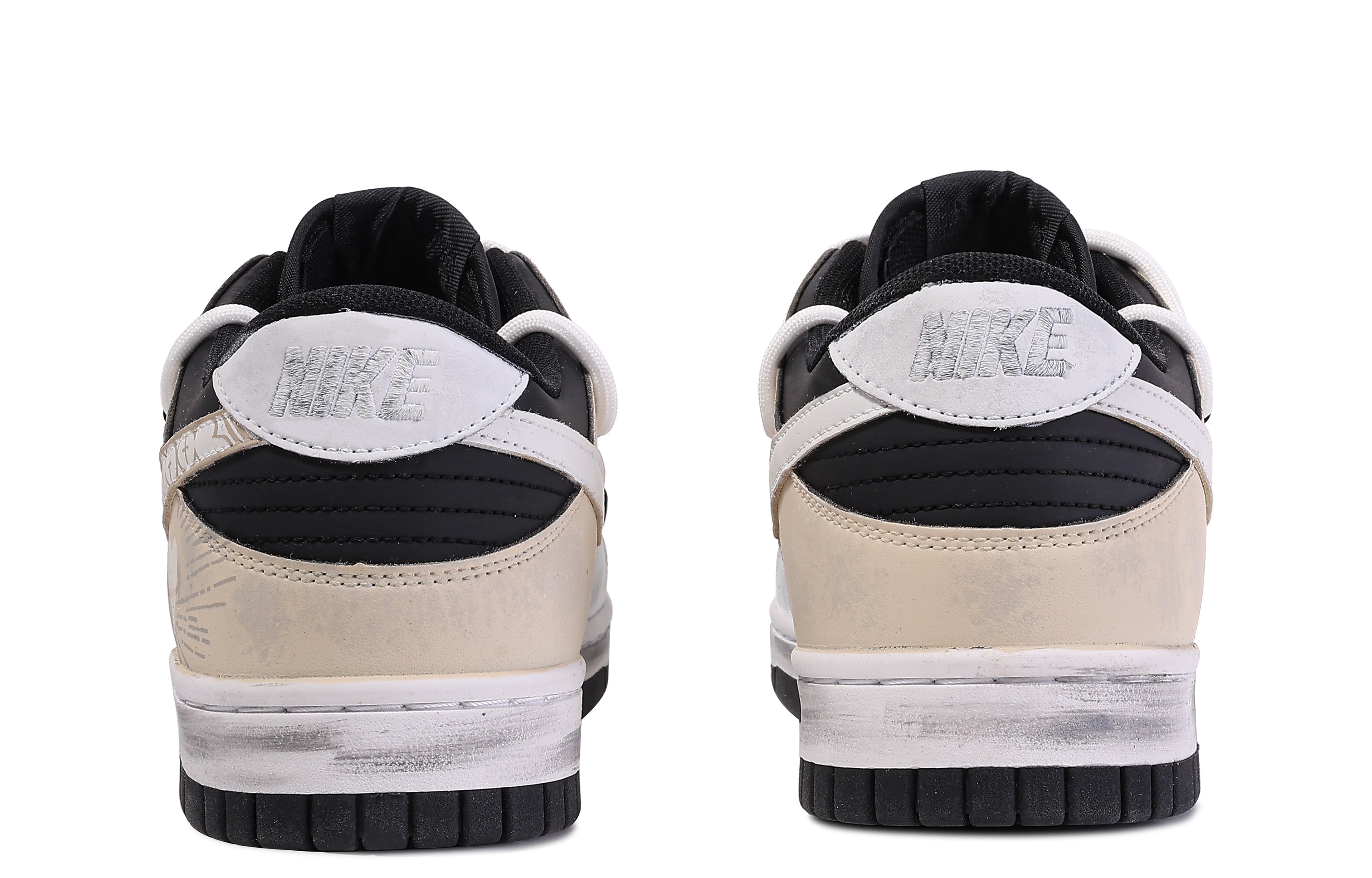 Purchase [Custom Shoes] Nike Dunk Low 'Da Vinci Custom Coklat-Abu' DJ6188-002(TeamM-教堂-BOX)