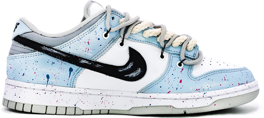 ナイキ ダンク LOW ダ・ヴィンチ風落書きカスタム (Nike Dunk LOW Da Vinci Fu Rakugaki Custom) DD1391-103(TeamM-男女同款涂鸦白蓝黑) Order ナイキ ダンク LOW ダ・ヴィンチ風落書きカスタム (Nike Dunk LOW Da Vinci Fu Rakugaki Custom) DD1391-103(TeamM-男女同款涂鸦白蓝黑)