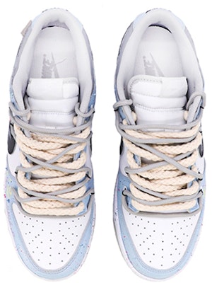 ナイキ ダンク LOW ダ・ヴィンチ風落書きカスタム (Nike Dunk LOW Da Vinci Fu Rakugaki Custom) DD1391-103(TeamM-男女同款涂鸦白蓝黑) Shop ナイキ ダンク LOW ダ・ヴィンチ風落書きカスタム (Nike Dunk LOW Da Vinci Fu Rakugaki Custom) DD1391-103(TeamM-男女同款涂鸦白蓝黑)