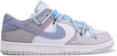 Lookbook Zapatillas Personalizadas Nike Dunk Low 'Da Vinci Gris-Azul Blanco' DV0831-101(TeamM-犹梦空间-BOX)