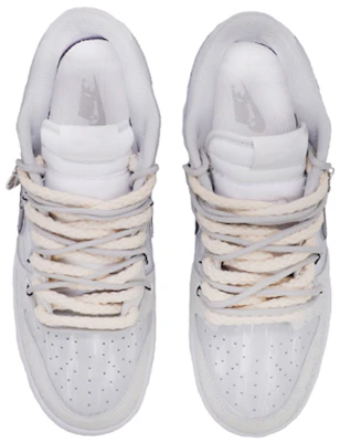 나이키 덩크 로우 '다빈치 커스텀 그레이 & 화이트' DD1391-103(TeamM-男女同款银饰羽毛灰白) Shop 나이키 덩크 로우 '다빈치 커스텀 그레이 & 화이트' DD1391-103(TeamM-男女同款银饰羽毛灰白)